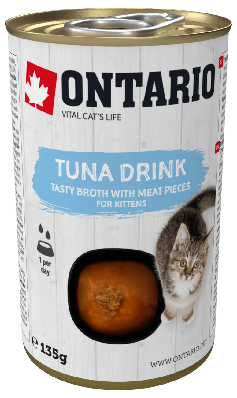 Drink Ontario Kitten tuňák 135g