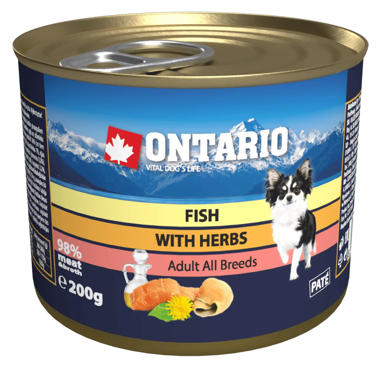 Konzerva Ontario Multi Fish and Salmon Oil 200g