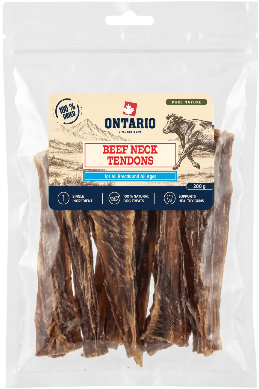 Sušená hovězí krční šlacha Ontario Pure Nature 200 g