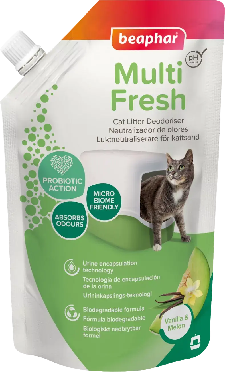 Odstraňovač zápachu Beaphar Multi Fresch Vanilla&Melon 400g