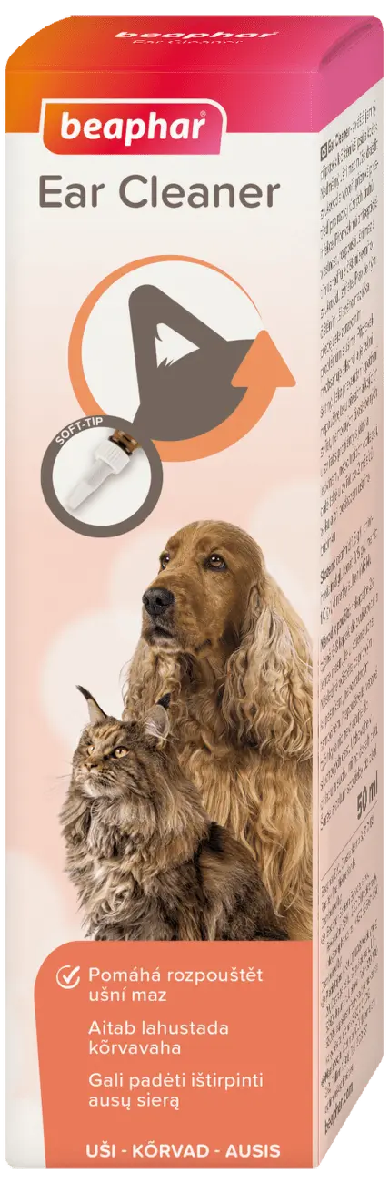 Ušní kapky Beaphar Ear Cleaner 50 ml