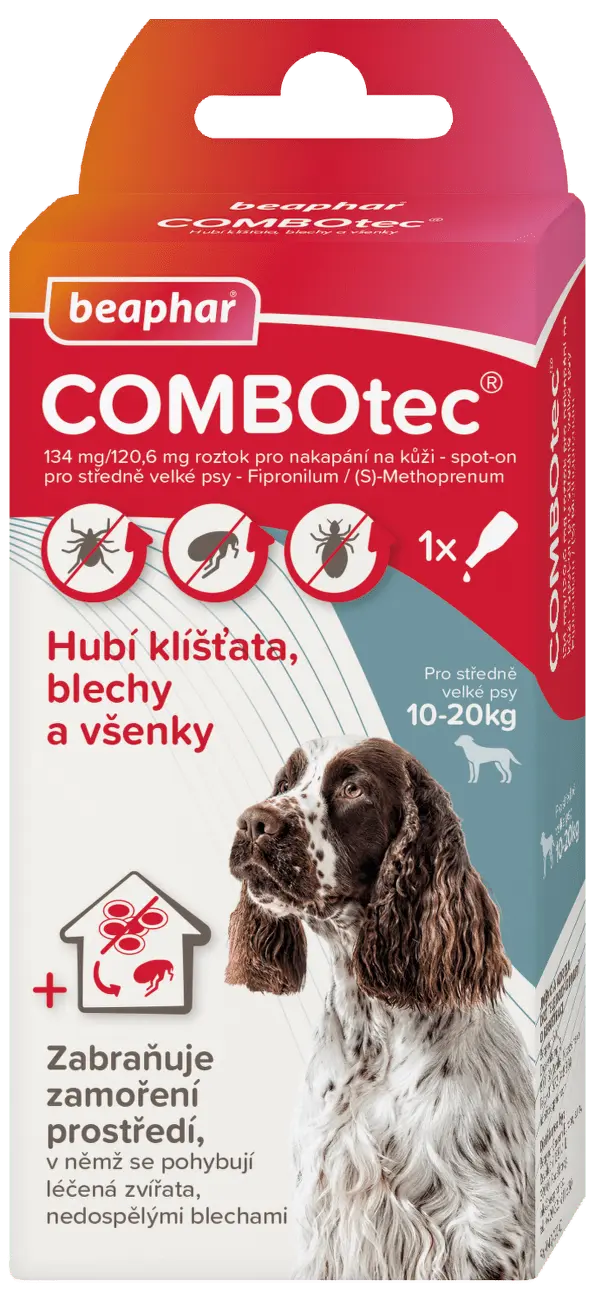 Spot-on Beaphar COMBOtec pro psy M 10-20kg