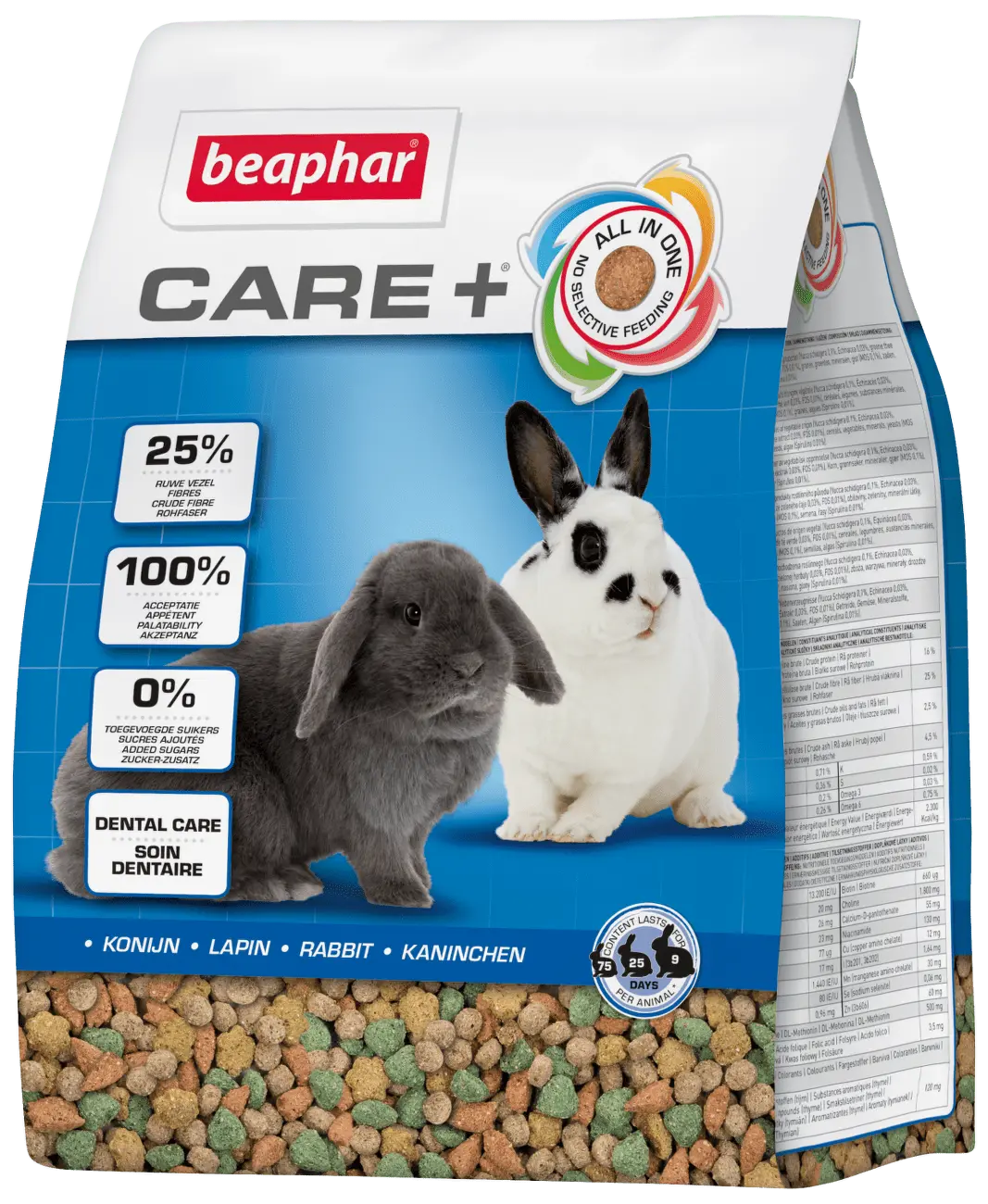 Krmivo Beaphar CARE+ Králík 1,5 kg