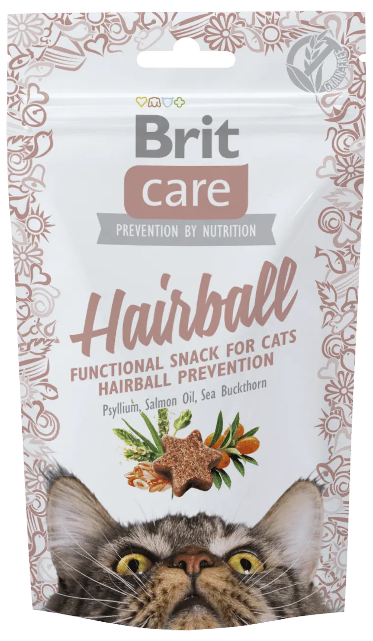 Brit Care Cat Snack Hairball 50g