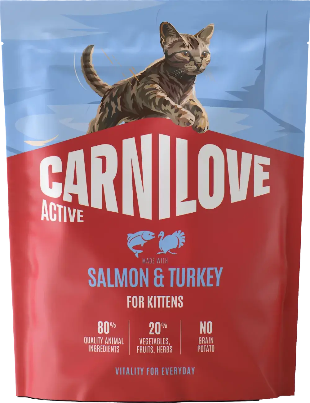 Carnilove Cat Active Dry Salmon&turkey Kittens 400g