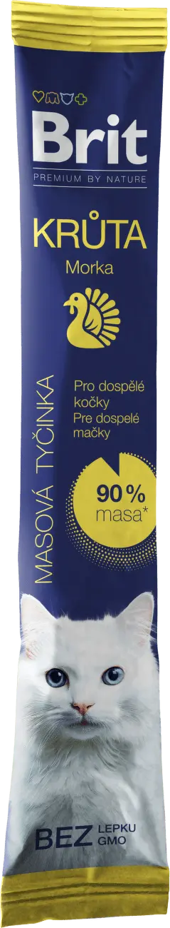Pamlsek Brit Premium by Nature Kitten krůtí tyčinka 5 g