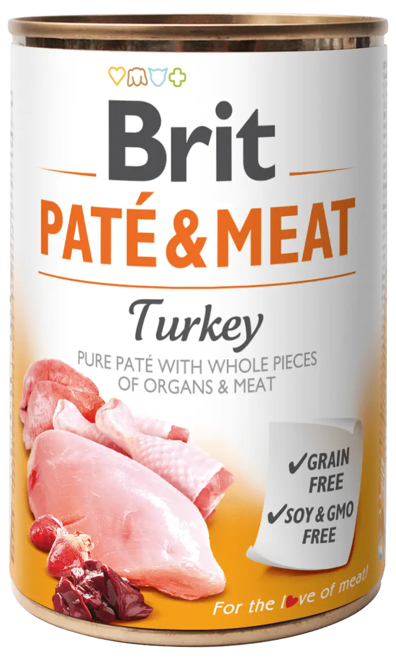 Konzerva Brit Paté & Meat Turkey 400g