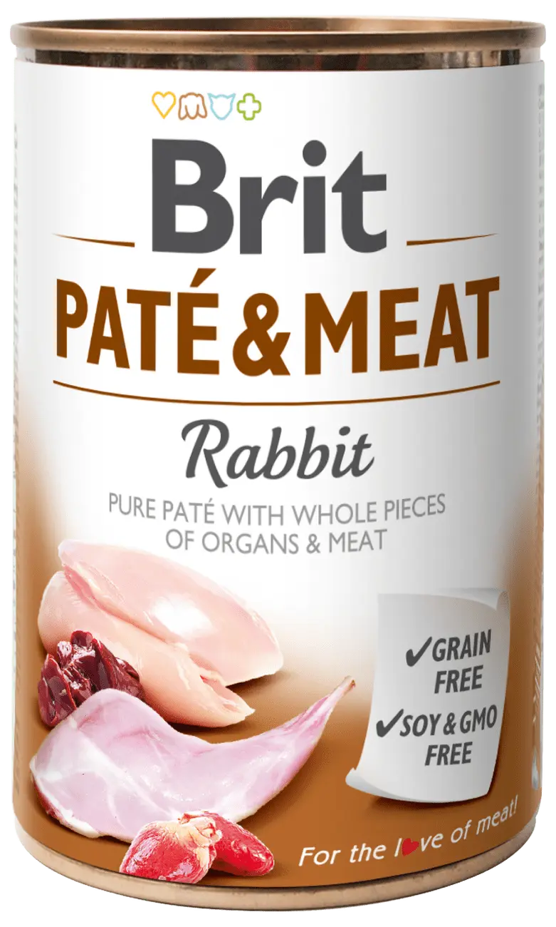 Konzerva Brit Paté & Meat Rabbit 400g