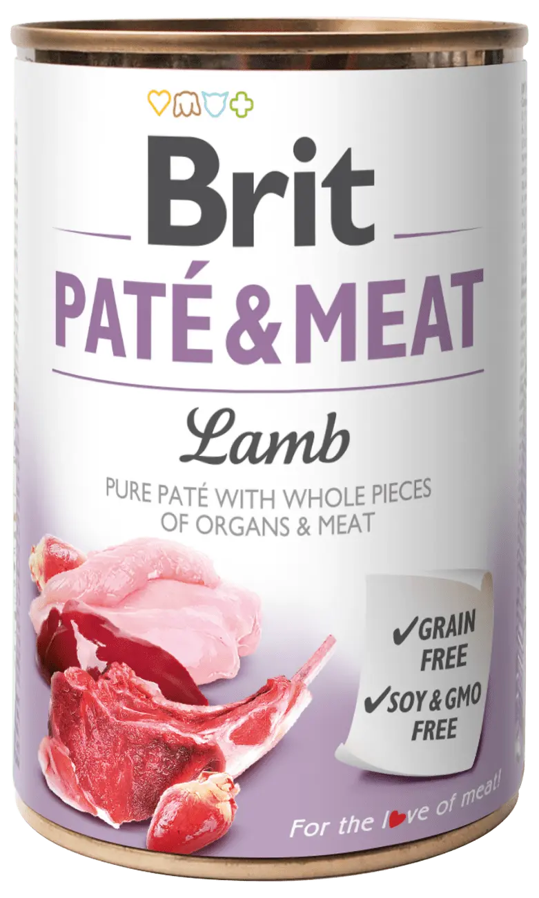 BRIT Paté & Meat Lamb konzerva pro psy 400 g