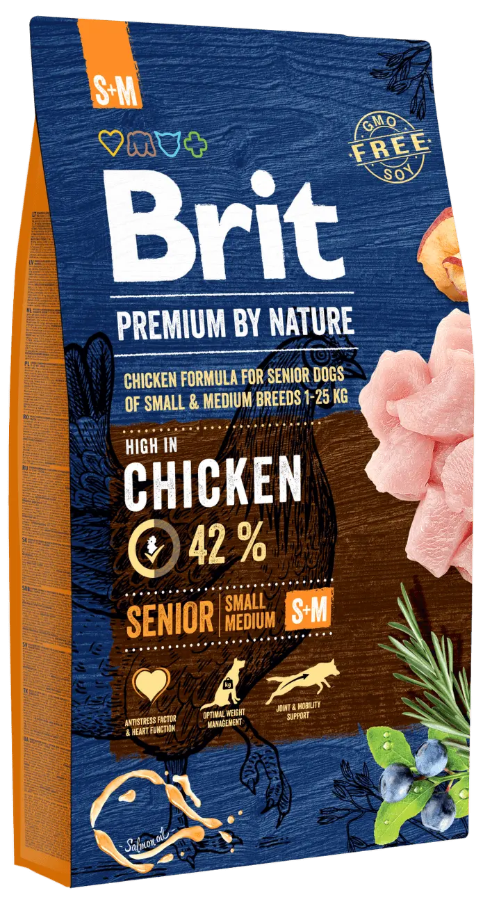 Brit Premium by Nature Senior S+M 8kg