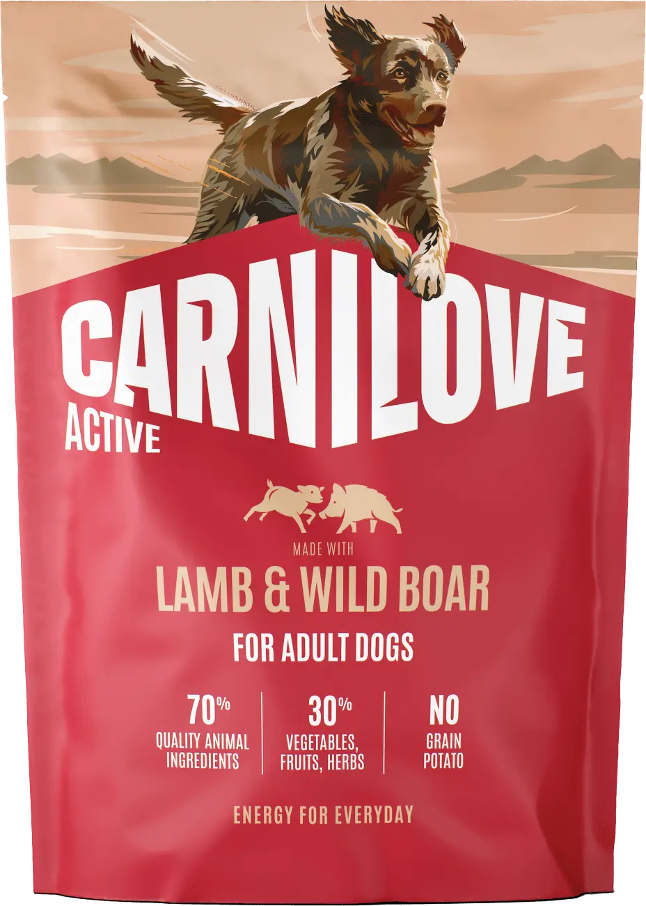 Carnilove Dog Active Dry Lamb&Wild Boar Adult AB 1,5kg