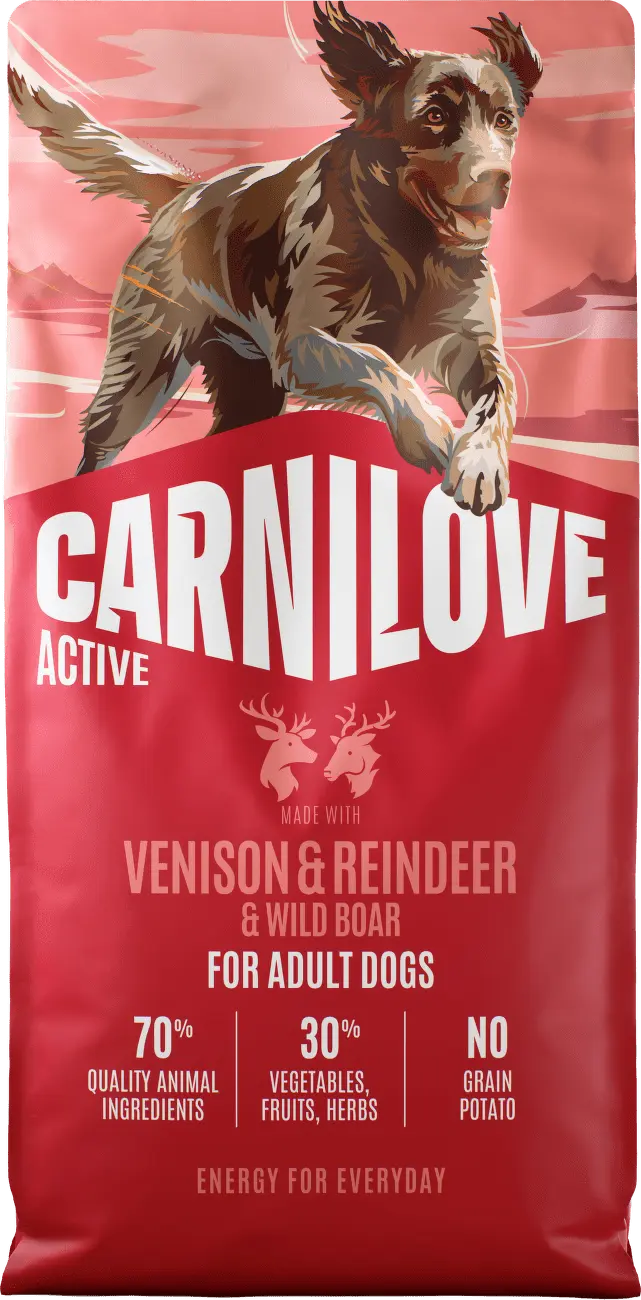 Carnilove Dog Active Dry Venis&Rein&Wild AdultAB12kg
