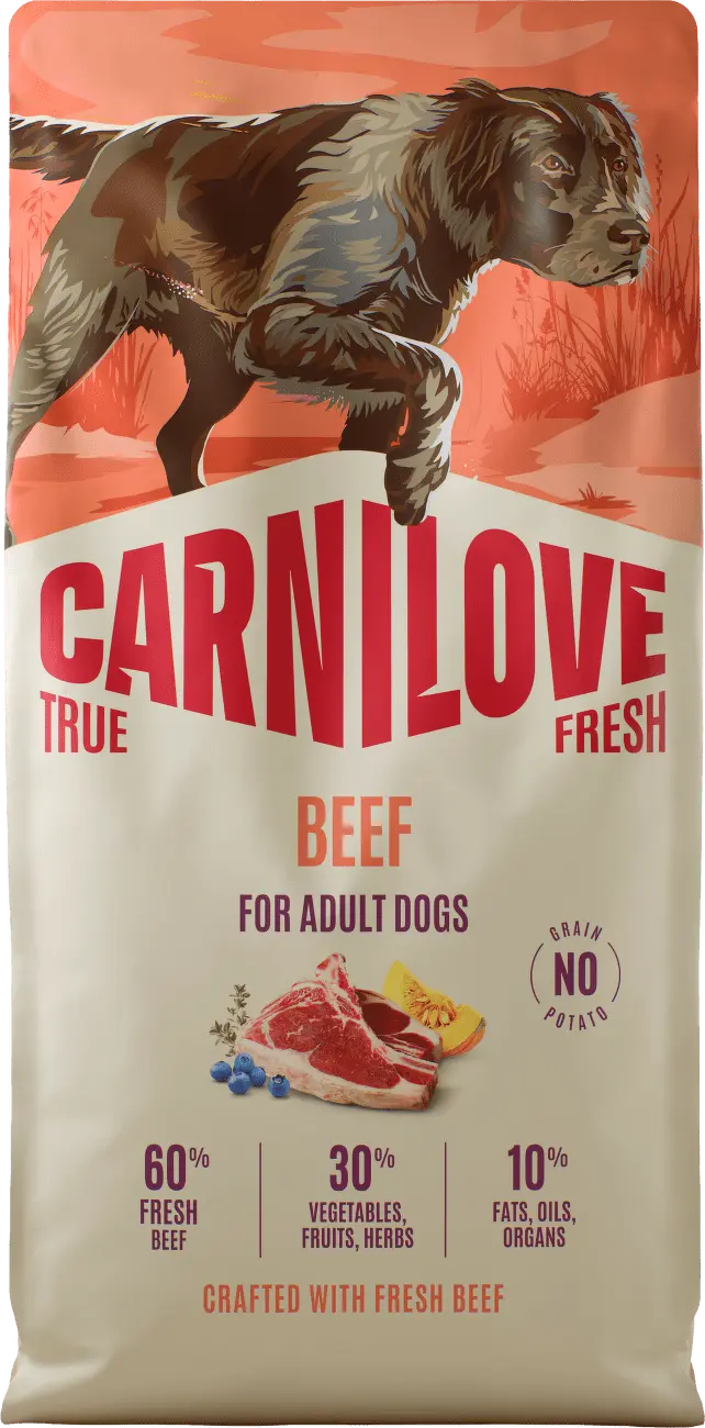 Carnilove Dog True Fresh Dry Beef Adult AllBreeds 12kg