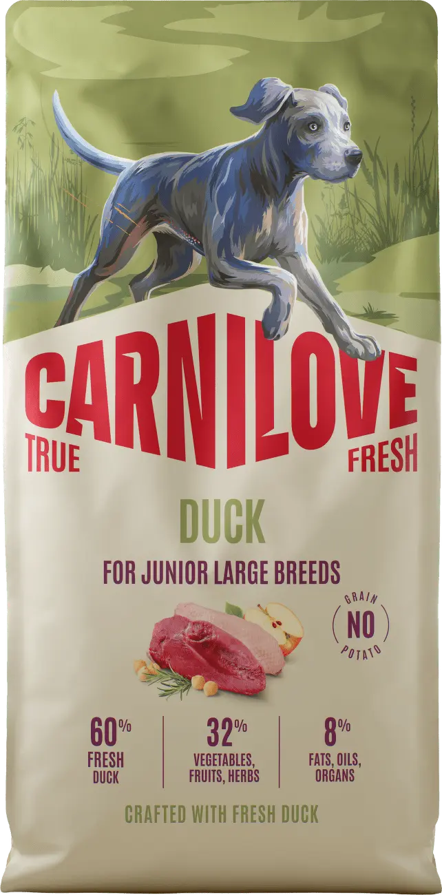 Carnilove Dog True Fresh Dry Duck Junior LB 12kg