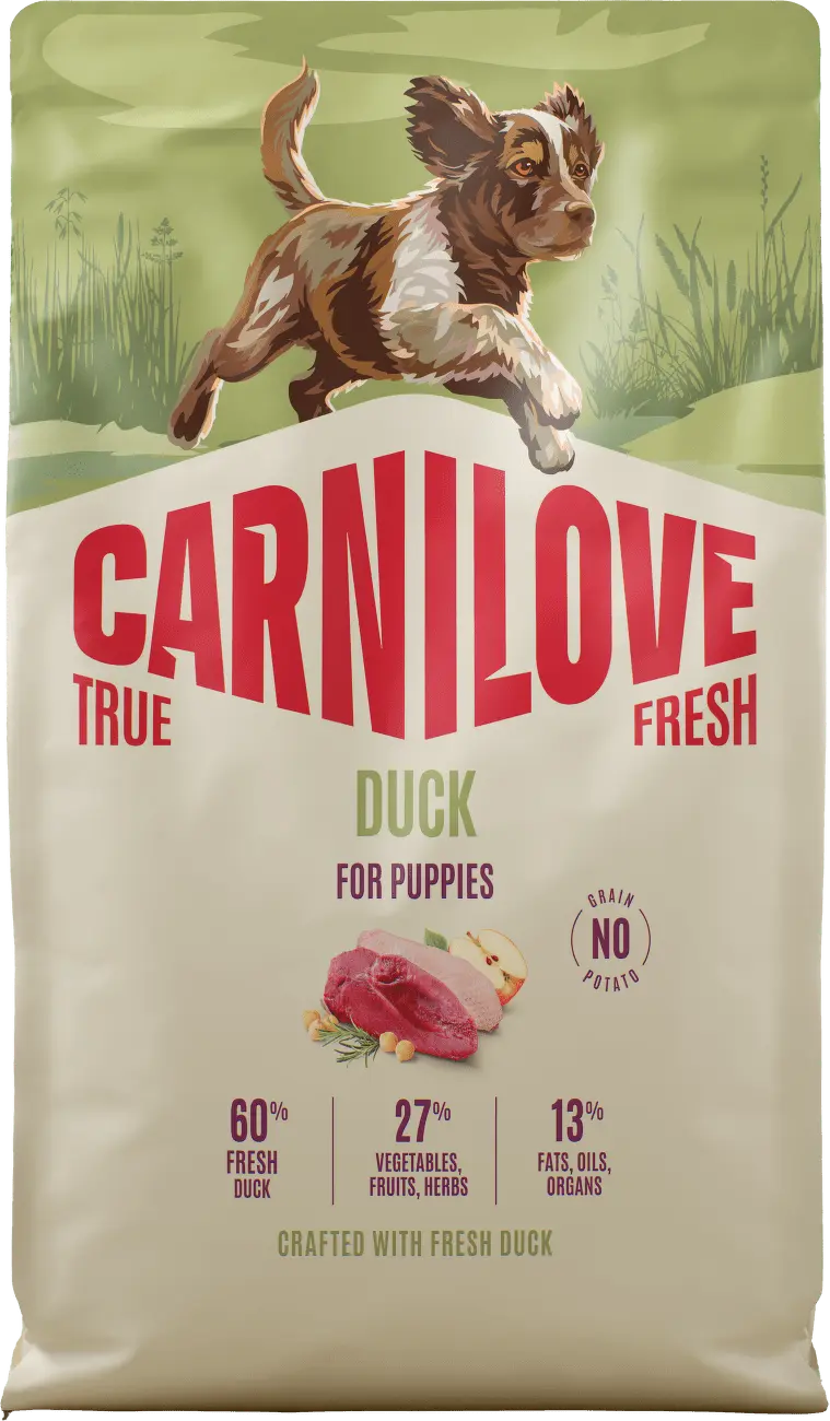 Carnilove Dog True Fresh Dry Duck Puppies 4kg