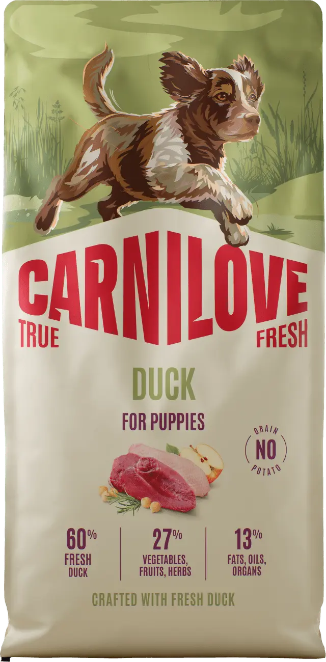 Carnilove Dog True Fresh Dry Duck Puppies 12kg