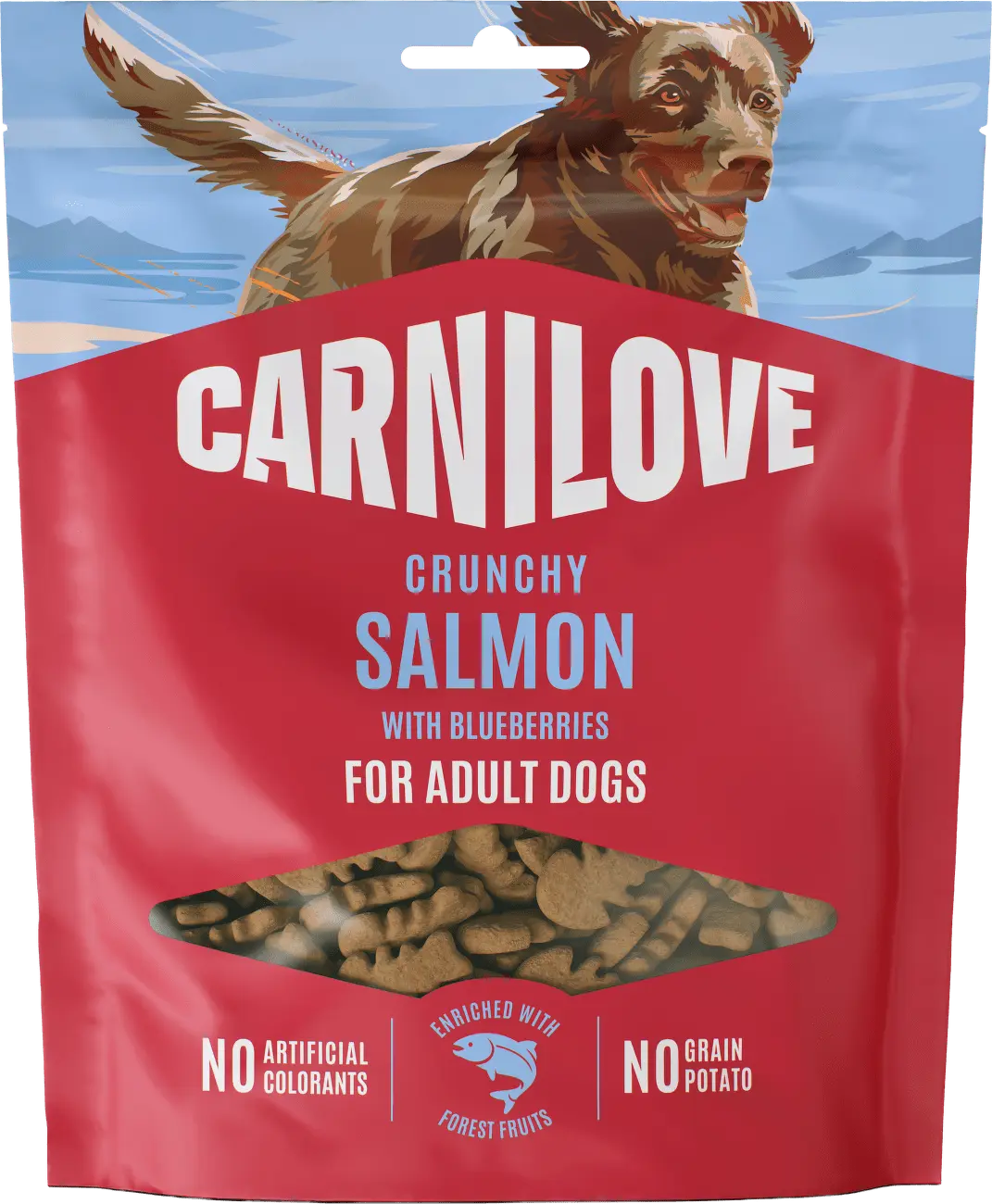 Carnilove Crunchy Snack for dogs Salmon with Blueberries 200g