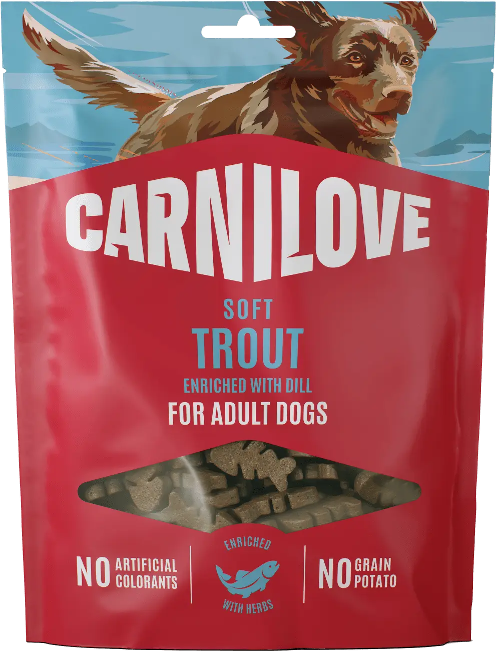 Carnilove Dog Soft Snack Trout+Dill 200g + Množstevní sleva