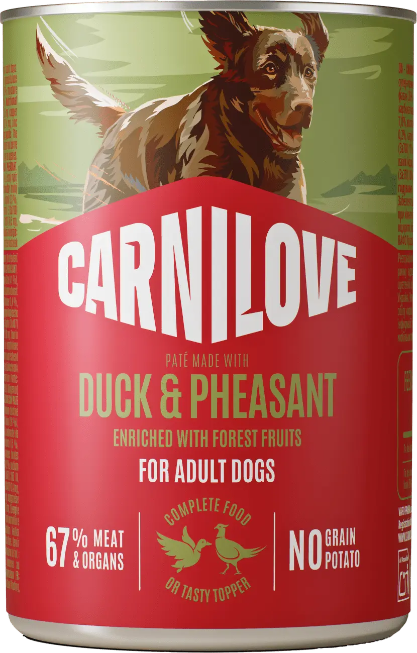 Carnilove Dog Can Paté Duck&Pheasant 400g
