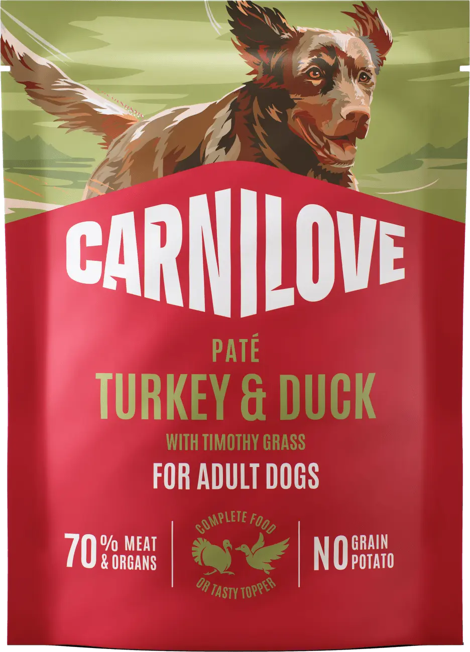 Carnilove Dog Paté 300g - Turkey & Duck with Timothy Grass