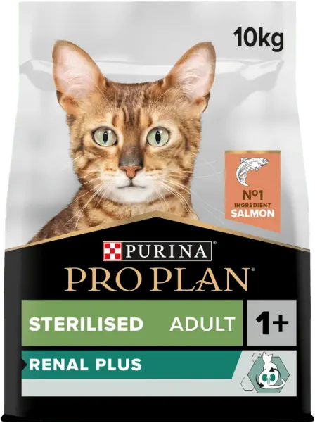 ProPlan Cat Adult Sterilised Renal Plus Salmon 10kg