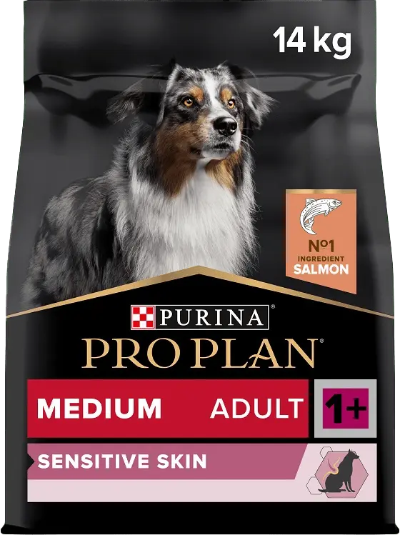 Pro Plan Medium Adult Sensitive skin losos 14kg