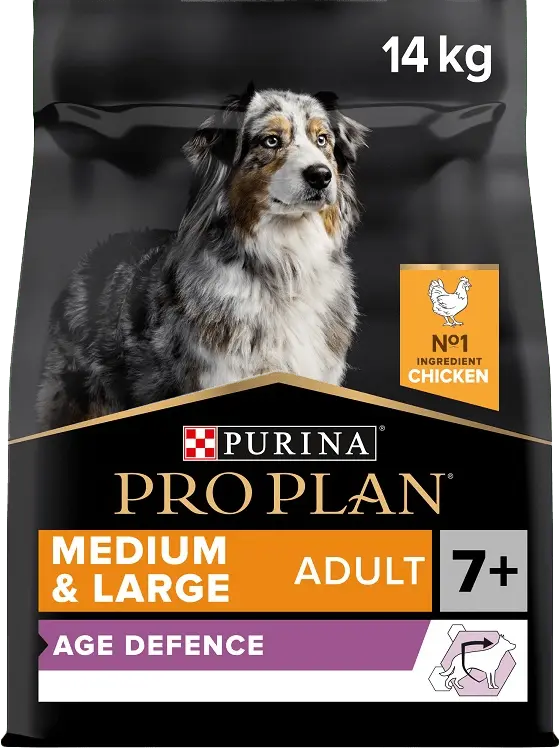 Pro Plan Medium&Large Adult 7+ Age Defence kuře 14kg