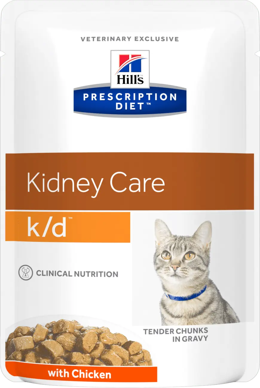 Hill's Fel. PD K/D Kidney Care Chicken kapsa 12x85g