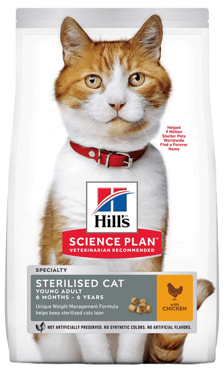 Hill's Fel. SP Mature Adult 7+Steril. Cat Chicken 10kg