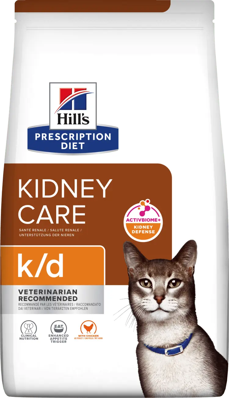 Hill's Prescription Diet k/d Péče o ledviny pro kočky 8kg