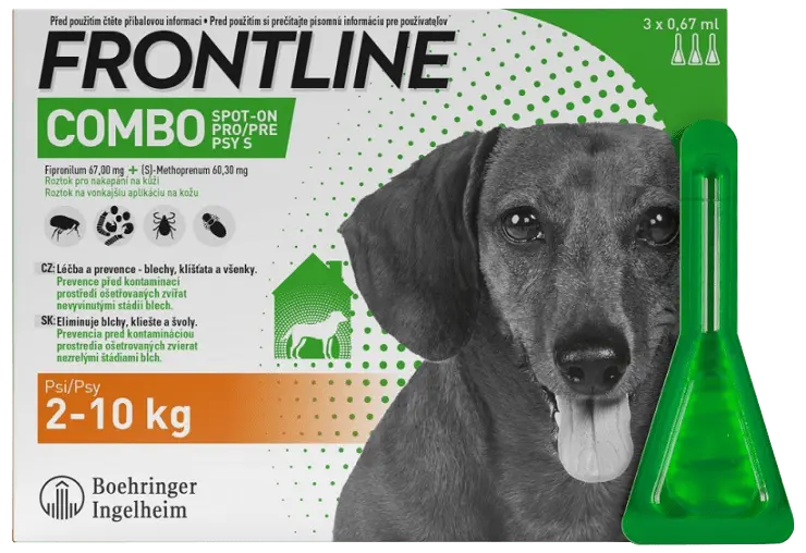 Frontline Combo Spot-on Dog S 3ks
