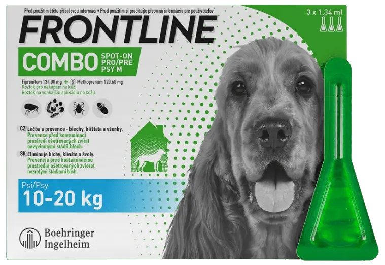 Frontline Combo Spot-on Dog M 3ks