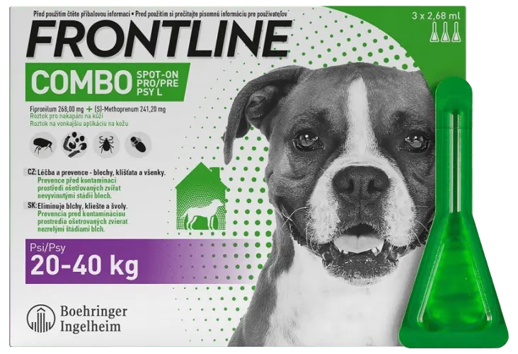 Frontline Combo Spot-on Dog L 3ks