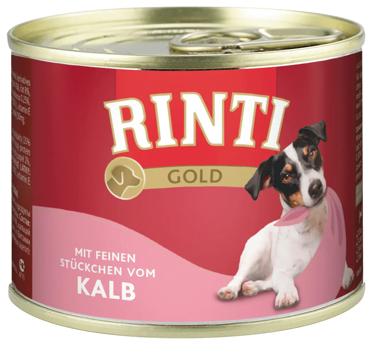 Konzerva Rinti Gold telecí 185g