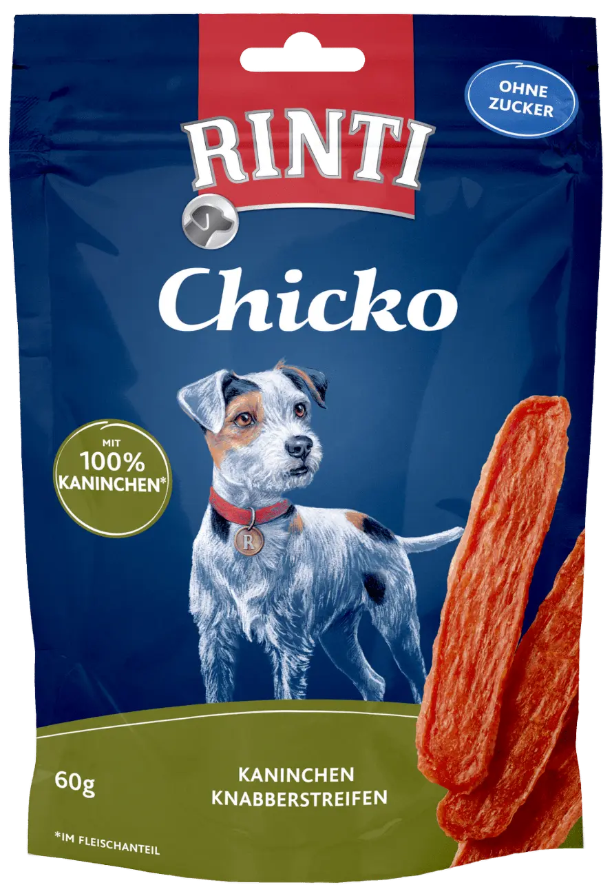 Pochoutka RINTI Extra Chicko králík 60g
