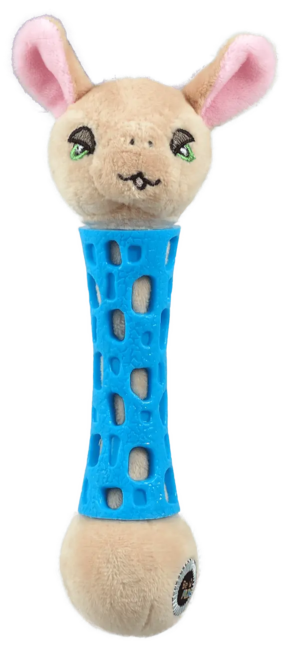 Hračka BeFun pro štěňata TPR+plyš ovce 17cm