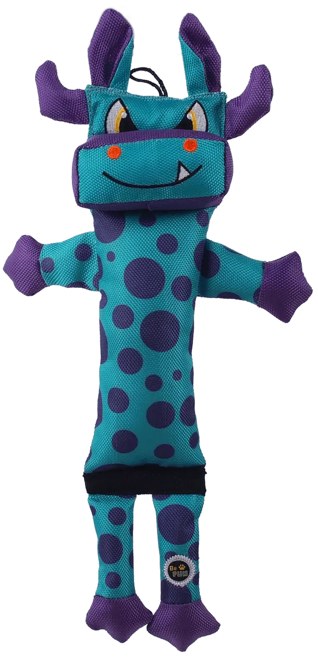 Hračka BeFUN Robbot pro štěňata tyrkysová 38cm