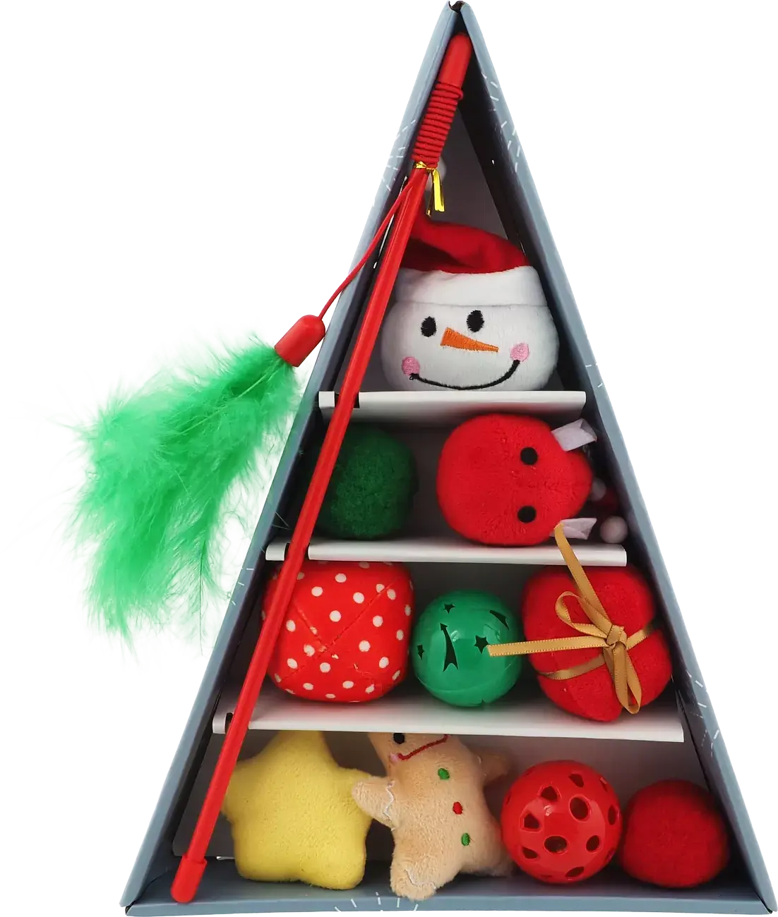 Vánoční hračky Magic Cat Winter Tale box 11ks