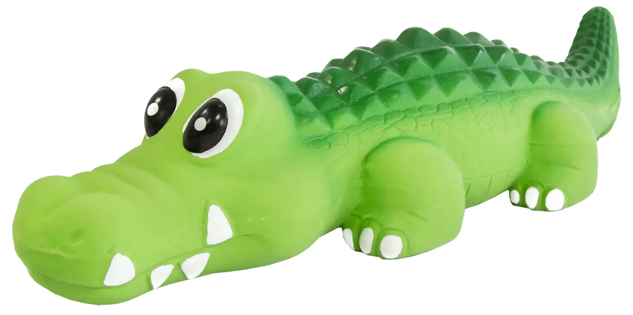 Hračka Dog Fantasy Latex krokodýl 20,5cm