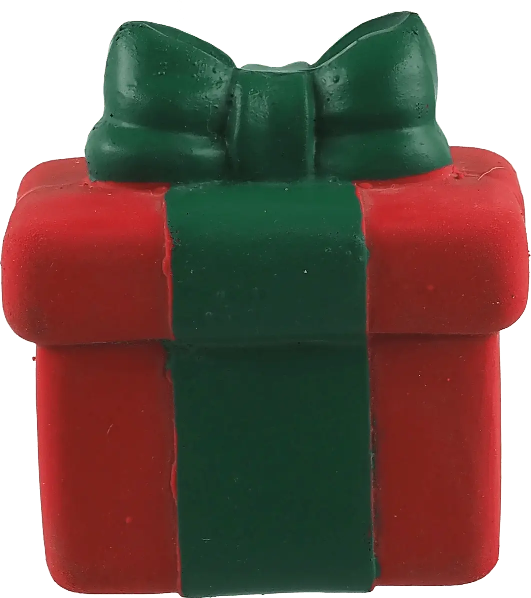 Hračka pro psy Dog Fantasy Winter Tale dárek latexový pískací 7,5 cm