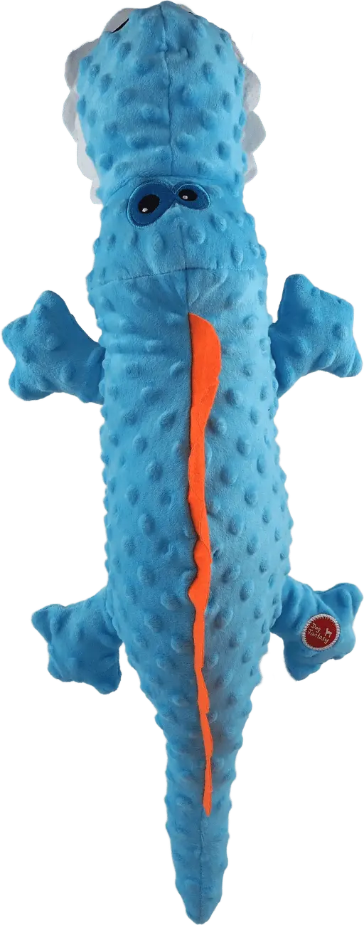 Hračka Dog Fantasy Jungle krokodýl modrý 60 cm