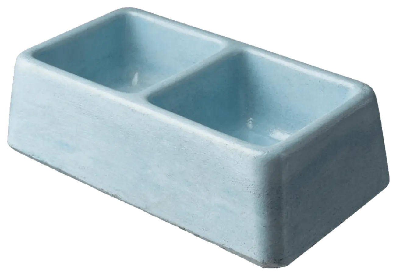 Dvojmiska Be-mi betonová 0,4 a 0,6l
