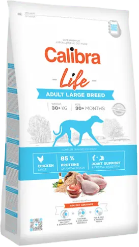 Krmivo Calibra Dog Life Adult Large Breed Chicken 12 kg
