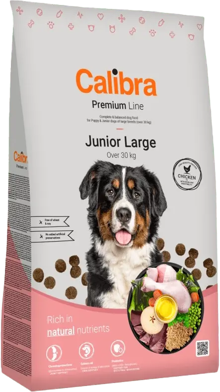 Krmivo Calibra Dog Premium Line Junior Large 3 kg