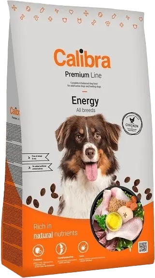 Krmivo Calibra Dog Premium Line Energy 12 kg