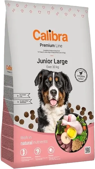 Krmivo Calibra Dog Premium Line Junior Large 12 kg
