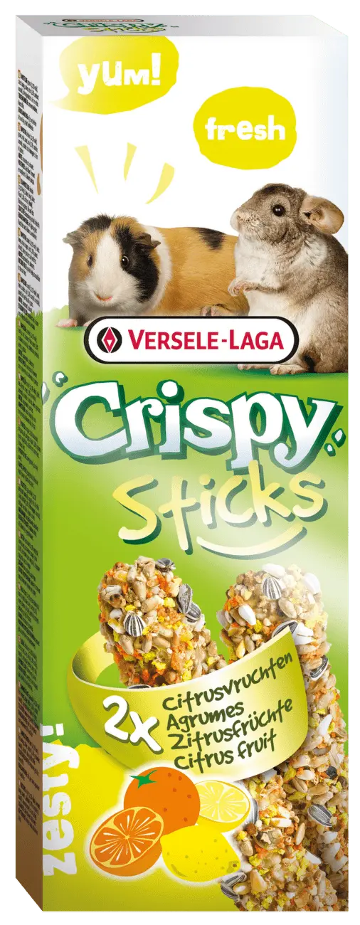 Tyčinky VERSELE-LAGA Crispy s ovocem pro morčata a činčily 110 g