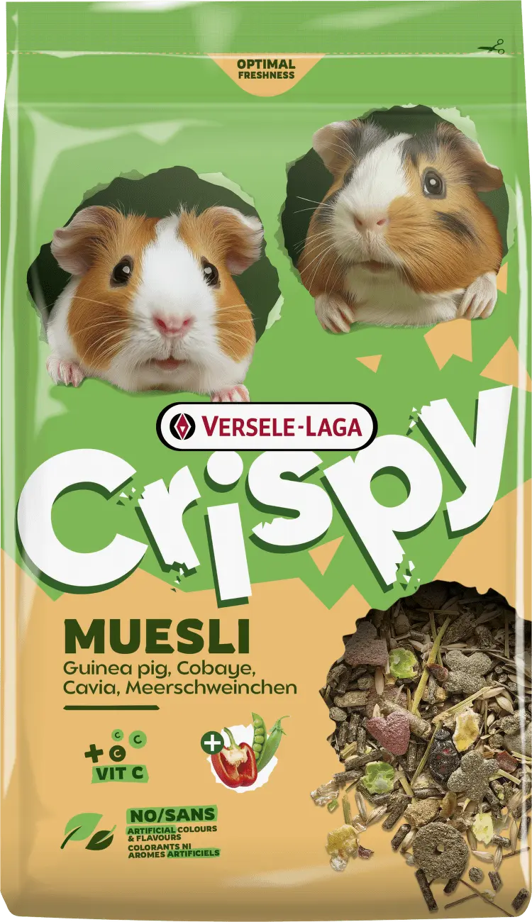 Krmivo Versele-Laga Crispy Muesli Guinea Pigs pro morčata 2,5 kg