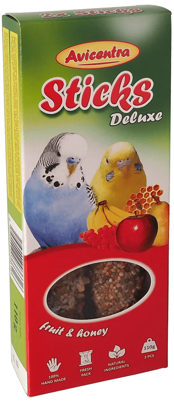 Tyčinky AVICENTRA ovocné pro andulky 2 ks