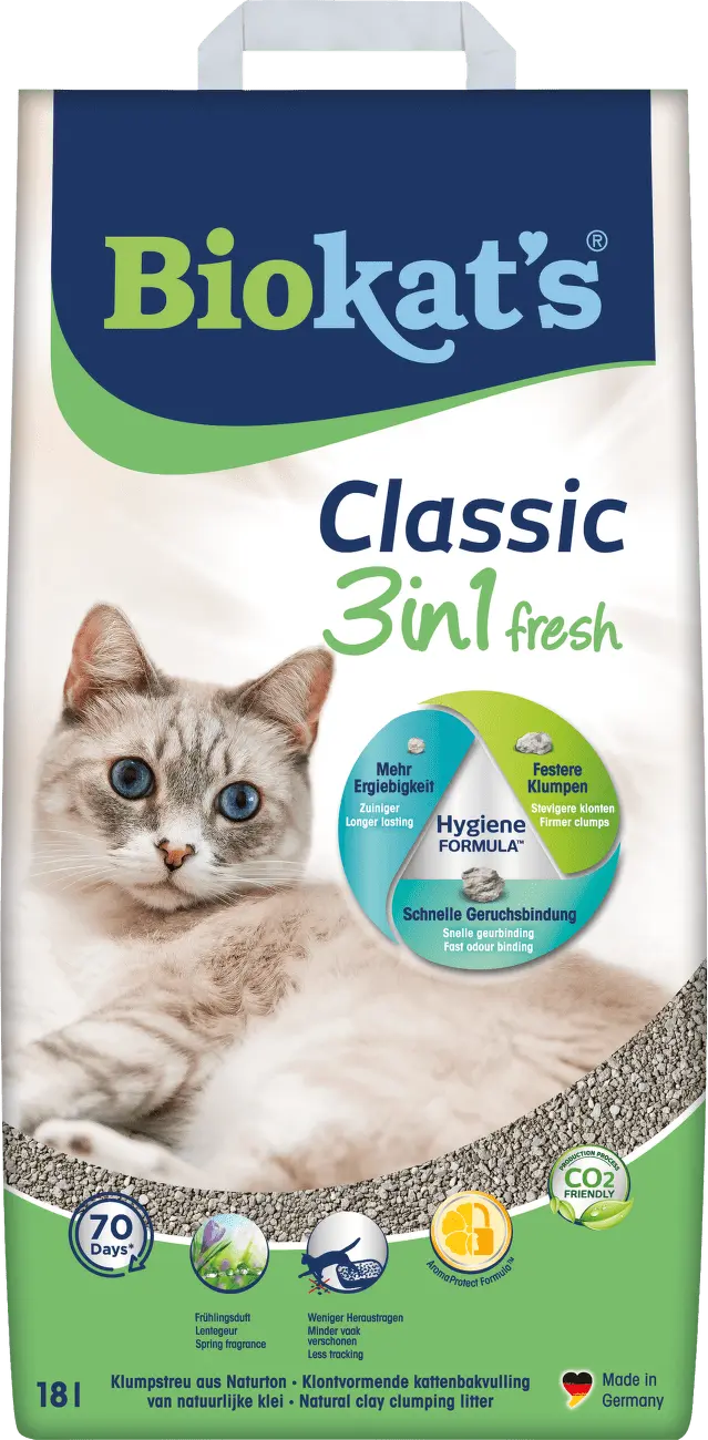 Podestýlka Biokat´s Classic Fresh 18l